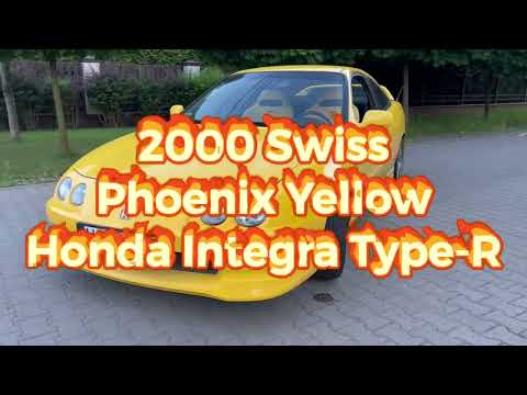 Rare Honda Integra Type R in Yellow Only Available in Europe!!