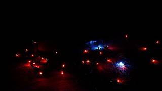 Dazzle 5mm Red With Pure White Strobe Lights