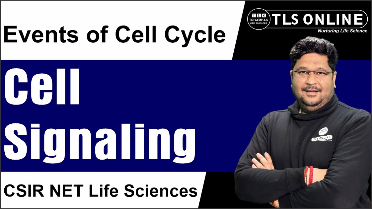 Events of Cell Cycle | Cell Signaling | CSIR NET Life Sciences | Ashish ...