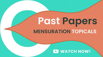 O LEVELS 4024 | IGCSE 0580 Topical Past Papers: Mensuration (Difficult Questions) Part - 1