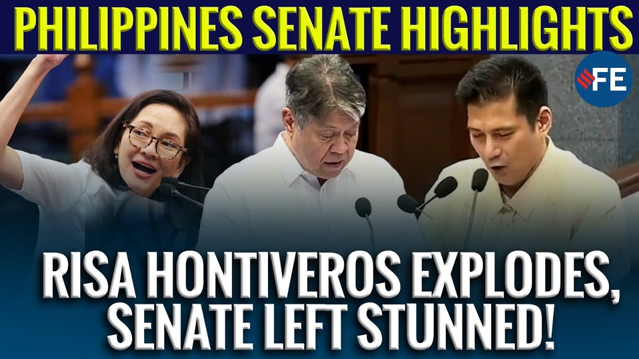 Why Risa Hontiveros’ Fiery Senate Speech Left Lawmakers Stunned? | Political Shockwaves
