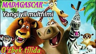 Madagascar Yangi yil multfilmi o'zbek tilida