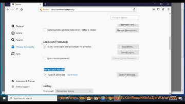 Delete/Remove Saved Addresses from Firefox Forms and Autofill (2024 updated)