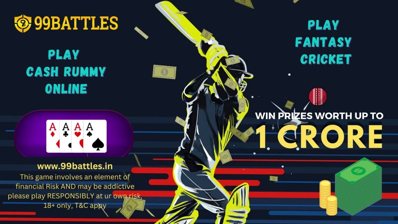 99Battles play Rummy and Fantasy Cricket