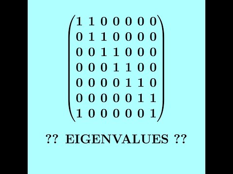 A Strange Way To Find Eigenvalues: Primer to Circulant Matrices