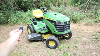 2022 John Deere S100: Start Up, Walkaround, Ride, Cut and Review