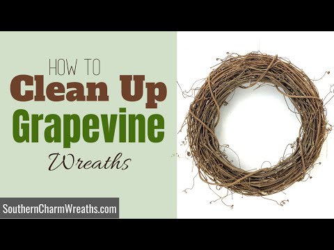 Video: DIY Grapevine Wreath: Lub Tswv Yim Rau Kev Ua Grapevine Wreath