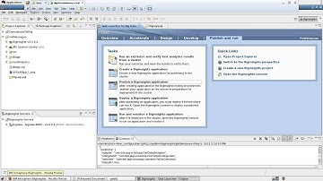 CSCI-E185, 2013 Final Project--IBM InfoSphere BigInsights Demo
