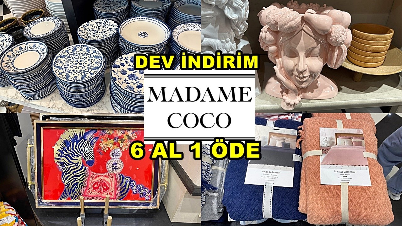 MADAME COCO'YA KOŞUN❗️/BÜTÜN ÜRÜNLERDE %80 İNDİRİM💃/BATTANİYELER 399TL💃/ÇEYİZ ALIŞVERİŞİ