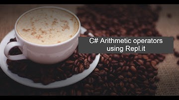 Learn programming with C# - Arithmetic operators
