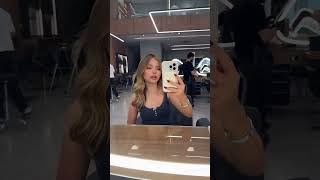 cortei o cabeloo #cabelo #loira