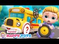 🔴Live - Las ruedas del autobús + Más canciones infantiles y rimas infantiles | Happy Tots