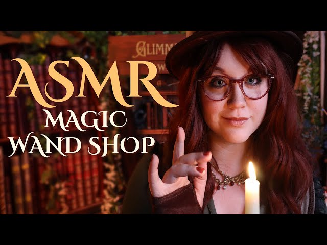 ASMR Magic Wand Shop 🪄 Soft-Spoken Fantasy ASMR Roleplay for Sleep & Relaxation