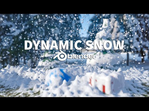 real-time-dynamic-snow-effects-|-blender-2.8-tutorial