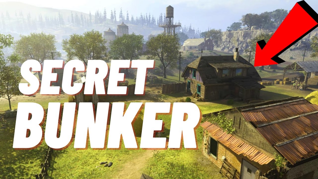 *NEW* BUNKER IN FARMLAND (Warzone)