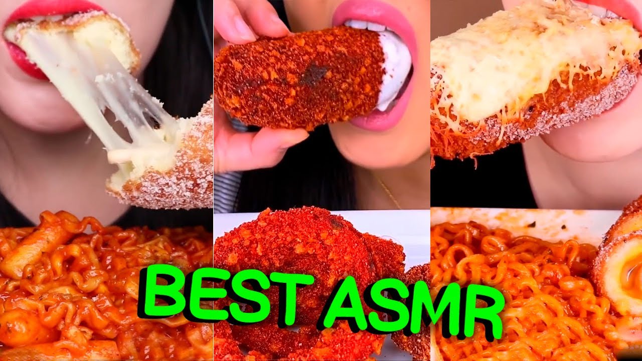 Compilation Asmr Eating - Mukbang Lychee, LINH, Jane, Sas Asmr, ASMR Phan, Hongyu ASMR | Part 94