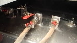 Emergency fuel shut off valve