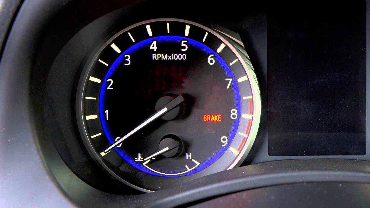 2016 Infiniti Q50 Parking Brake and Indicator YouTube