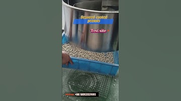 How to produce crunchy peanut | coated peanut automatically #coatingmachine #coatedpeanut