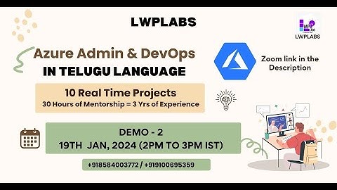 #azure #devops in TELUGU | Azure Pipeline | Build & Release | Demo 2