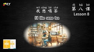 HSK 1 Lesson 8｜Chinese language Learning｜HSK standard course｜Mandarin Chinese｜学中文｜Learn Chinese