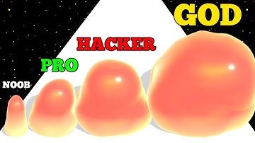 JELLY RAID - Level Up Satisfying ASMR Gameplay | ( Slimy Runner 3D )