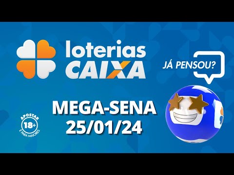 Resultado da Mega-Sena - Concurso nº 2680 - 25/01/2024