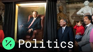 Ex-Speaker John Boehner's Offical Portrait Unveiled at U.S. Capitol