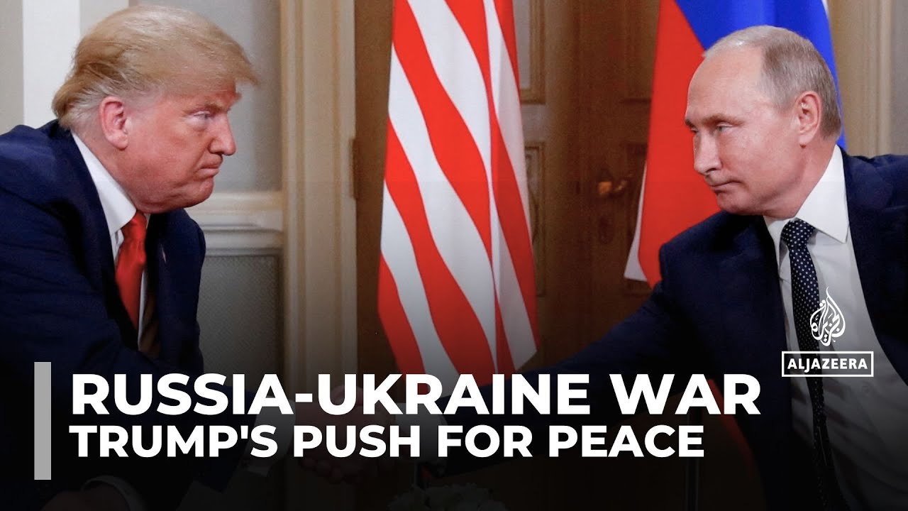Trump says Putin wants peace, will begin talks on ending Ukraine war