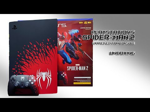 Unboxing the Marvel Spider-Man 2 Limited Edition PS5 Console Bundle: The  Iconic Spider Red's Last Stand! - Gamicsoft