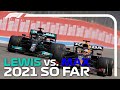 Lewis Hamilton vs. Max Verstappen: The 2021 Battle So Far