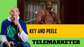 Key and Peele - Telemarketer - Reaction #tv #comedy #react