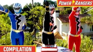 Birthday Wish Surprise 🎂 Giant Robot Battle ⚡ Power Rangers: Kids Force ⚡ In Real Life Ninja Skills