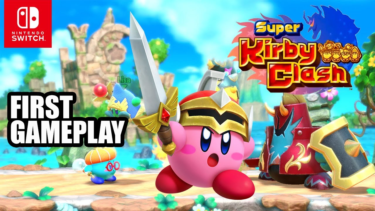 Super Kirby Clash Is A Free RPG Game For Nintendo Switch - YouTube