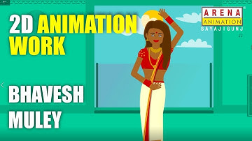 Animation Institute in Vadodara - 2D Animation Student Work by Bhavesh Muley
