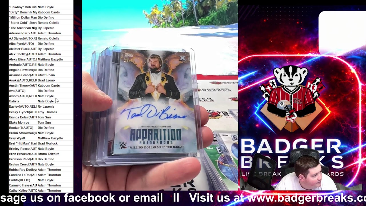 2025 Topps WWE Exalted 6 Box Break #1 - PICK YOUR WRESTLER