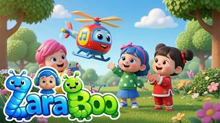 ZaraBooLand Flights ✈️ | Fun Airplane Song for Kids with ZaraBoo Kids | Pilot Kids | Aviation Song