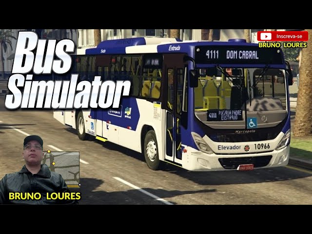 GTA V PS3 & Xbox 36Ø - Bus Simulator (BLUS - BLES - HEN) 🙂🙂🙂 