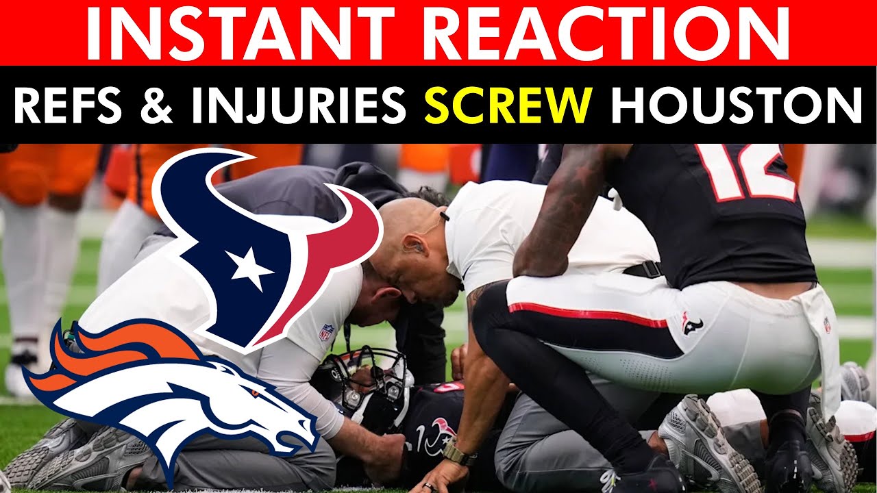 CRUSHING LOSS: Instant Reaction To Texans vs. Broncos Week 9 + C.J. Stroud Injury Update