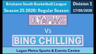 BSBL Season 25 Division 1, Olympians vs Bing Chilling 170526