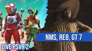 Stream test : je lance No Man&#39;s Sky, Gran Turismo et RE 8 en VR ! J&#39;ai pas le chat désolé