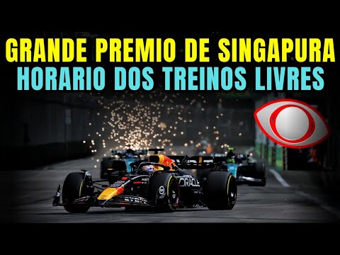F1 2025 - Gp De Singapura - Treinos Livres - Horario Da Transmissão No Band Sports