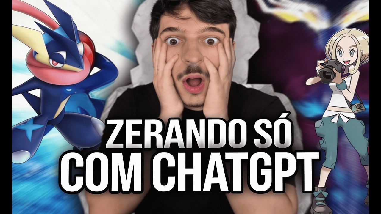 ZERANDO POKÉMON SÓ COM CHATGPT… E DEU CERTO?