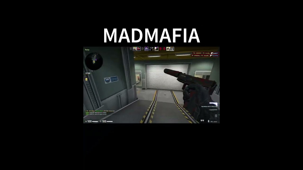 Counter-Strike: Global Offensive - HIGHLIGHTS - KINDUXES - Ace - 1v5 WIN - Faceit -SHORT-