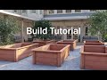 Long lasting planter box easy diy build tutorial