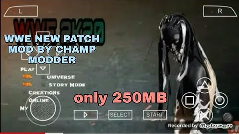(250MB)WWE 2K20 PSP FOLDER FOR GERNAFZ V2.0 DOWNLOD LINK IN DISCRETION
