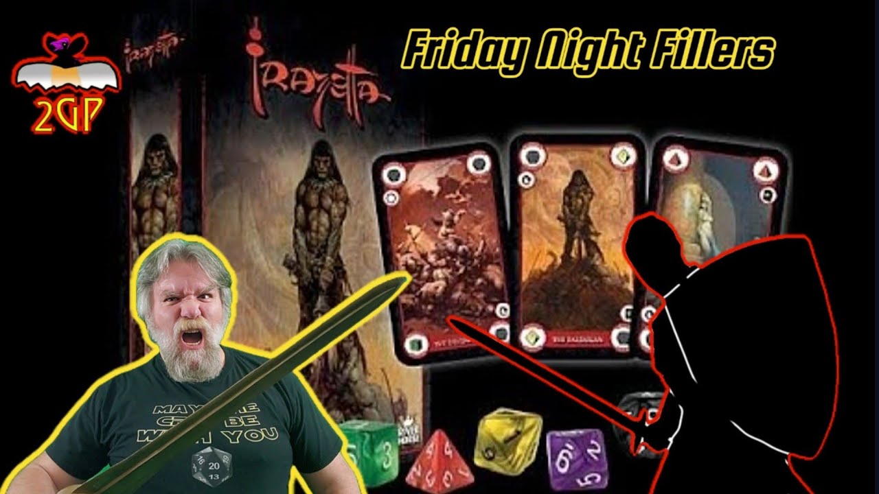 Friday Night Fillers 11/24/23 - Frazetta Dice and Card Game (2 Player)