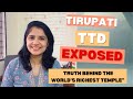 Tirupati TTD ರಹಸ್ಯ Revealed #tirupati #ttd #ttdchairman #ttd3 #ttdtickets #tirupatibalajitemple