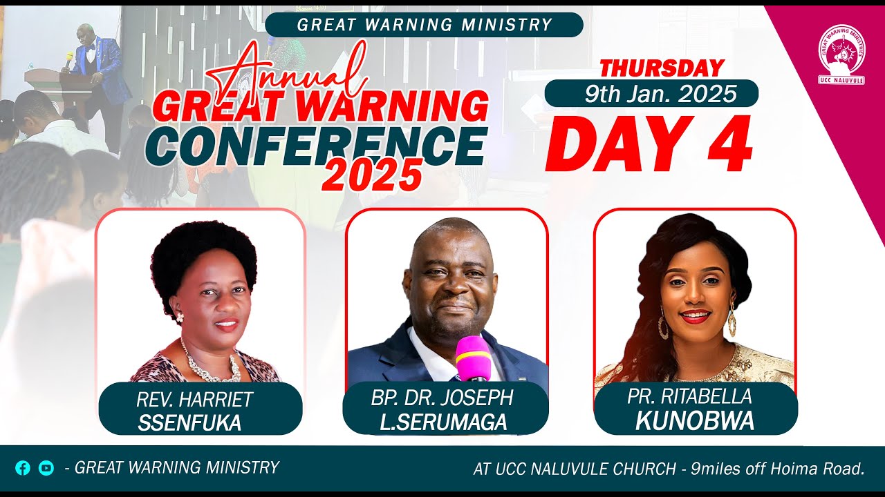 DAY 4 - GREAT WARNING CONFERENCE 2025 @UCC NALUVULE