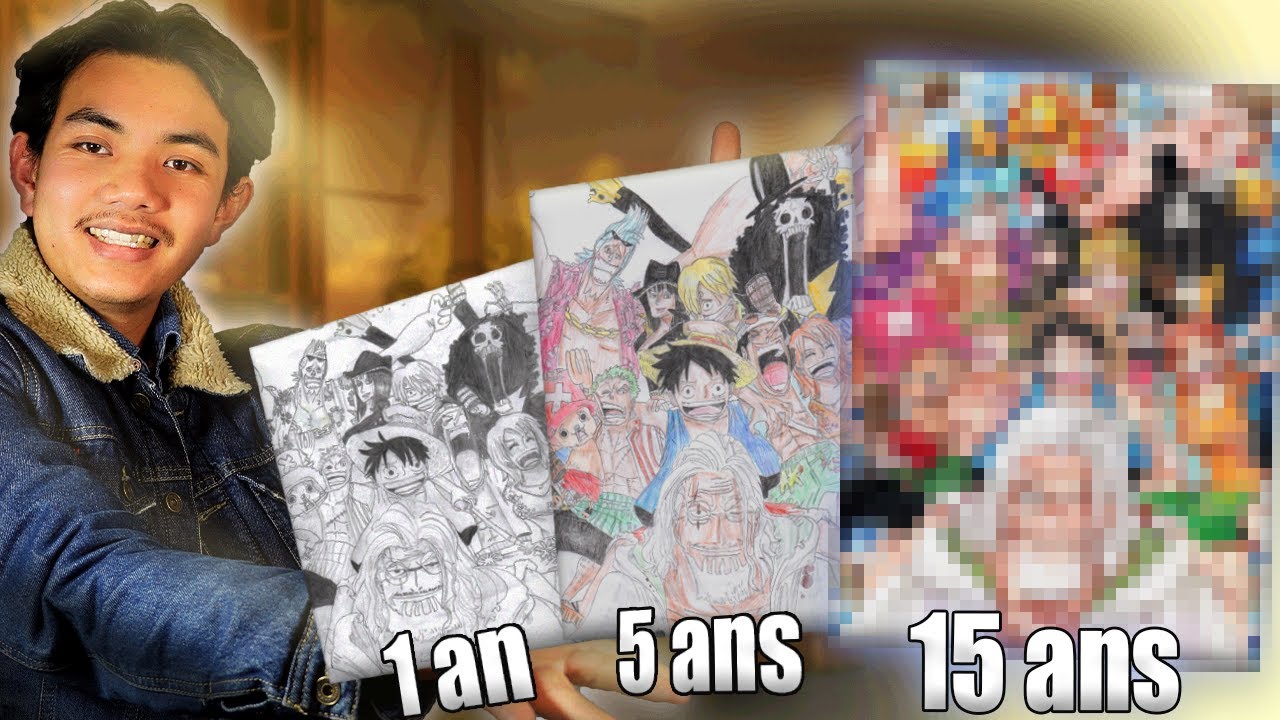 JE REFAIS UN DESSIN 10 ANS APRÈS